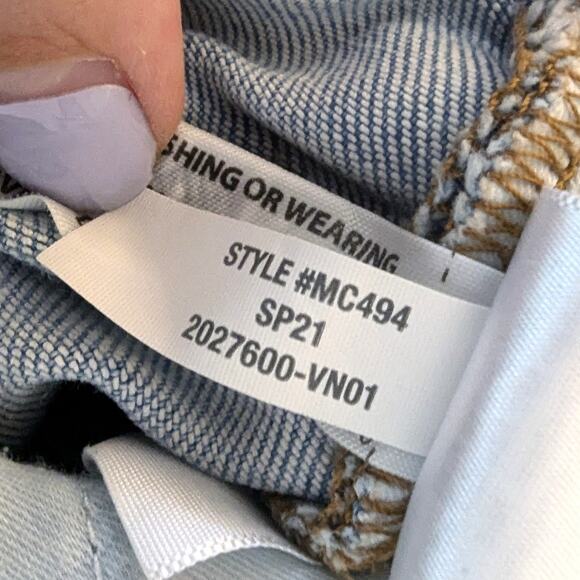 Madewell The Perfect Vintage Jean Size 24P Coffey Wash (Light Wash) - Picture 9 of 9